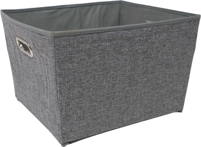 Коробка для хранения AksHome Mackenzie-4 р.М (серый)