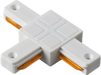 Коннектор для шинопровода JAZZway PTR P CT-WH / 5052130 (белый)