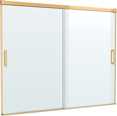 Стеклянная шторка для ванны Cezares Tandem-Soft-VF-2-180/145-C-Boro-IV