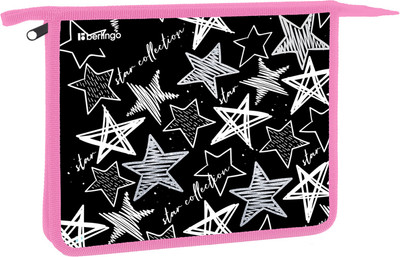 Папка для тетрадей Berlingo Glossy Stars / BR-PP-A50402
