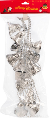 Гирлянда-бусы Ausini JQ-20724/SL (серебристый)