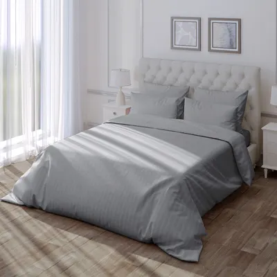 Пододеяльник Verossa Verossa Stripe Silver moon VRT 180/215М 70309 ST13 01