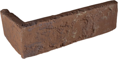 Декоративный камень бетонный Petra Византийский кирпич 07П9 У (кирпичный/темно-коричневый)