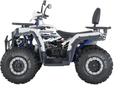 Квадроцикл AVM Hammer 200 (белый)