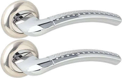 Ручка дверная Avers H-14026-P-NIS/CR Spindle 130 (B2B)