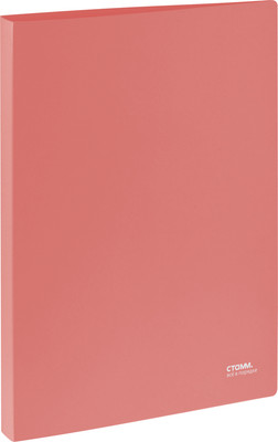 Папка для бумаг Стамм Акцент / ММ-31933 (коралловый)