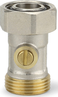 Узел подключения для радиатора Varmega 3/4"EK x 3/4"EK ВР-НР / VM14301 (прямой, нижнее подключение)