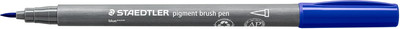 Лайнер Staedtler Pigment Brush / 371-3 (синий)