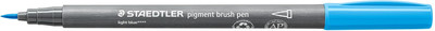 Лайнер Staedtler Pigment Brush / 371-30 (голубой)