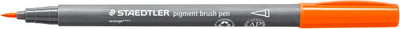 Лайнер Staedtler Pigment brush / 371-4 (оранжевый)