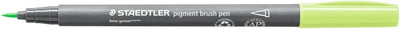 Лайнер Staedtler Pigment Brush / 371-530 (лимонно-зеленый)