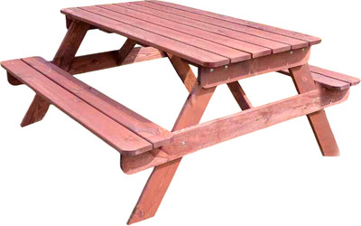 Комплект мебели с детским столом Четыре Солнца SPD-1100 (коричневый)