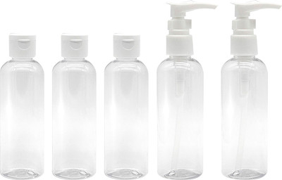 Набор флаконов для косметики Daswerk 609295 (5шт, белый)