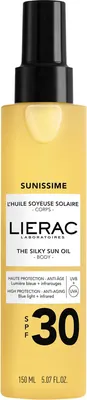 Масло солнцезащитное Lierac Sunissime шелковистое SPF30 для тела (150мл)