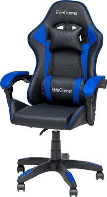 Кресло геймерское Elite Gamer EC002 (синий/черный)