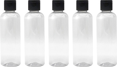 Набор флаконов для косметики Daswerk 609304 (5шт, черный)