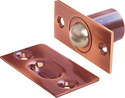 Защелка врезная с фиксацией Trodos Шариковый (медь)