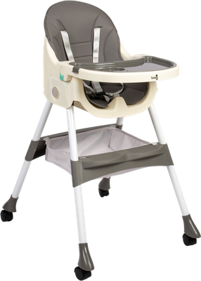 Стульчик для кормления Solmax&Kids HW97965 (темно-серый)