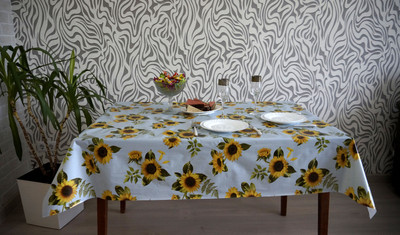 Скатерть Stolima Накрывай-Ка Подсолнухи и трава Кол.1 (160x135)