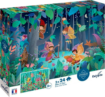 Набор пазлов SentoSphere Эльфы и феи / 7703 (24эл)