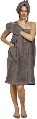 Набор текстиля для бани Lilia Женский 14С-0244 (серый)
