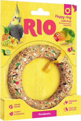 Лакомство для птиц Mealberry RIO Веселое колечко для средних попугаев