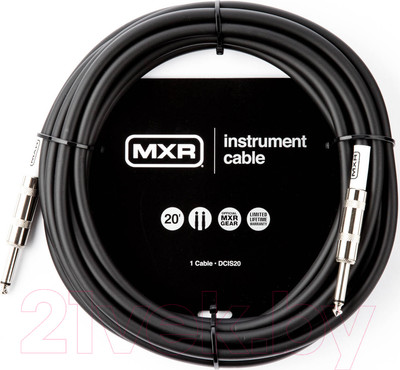 Кабель гитарный Dunlop Manufacturing DCIS 20