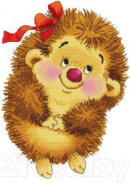 Набор для вышивания БЕЛОСНЕЖКА Ежик / 768-14