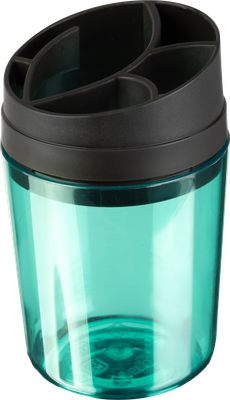 Стакан для зубной щетки и пасты Berossi Boho АС 97266000 (мята полупрозрачный)