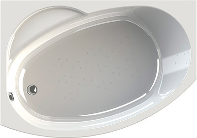 Ванна акриловая Radomir Монти Релакс / 2-80-2-1-0-213 (с гидромассажем, левый)