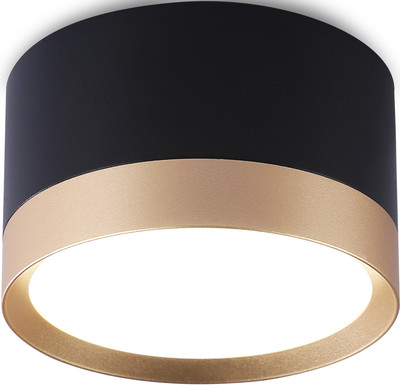 Точечный светильник Ambrella TN52359 BK/GD (черный/золото)