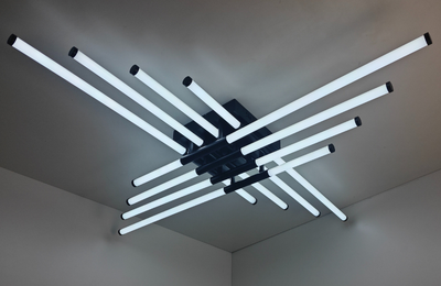 Потолочный светильник Mirastyle XL-60268/8 BK