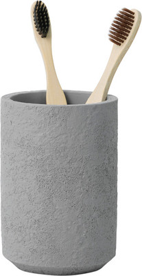 Стакан для зубной щетки и пасты FORA Concrete FOR-CON044