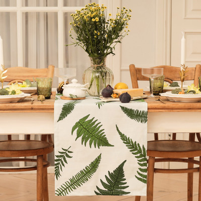 Дорожка на стол Этель Папоротник / 10783219