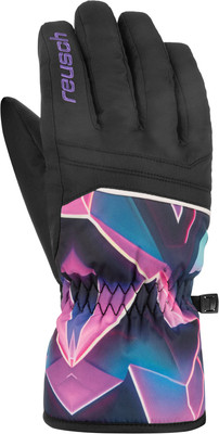 Перчатки лыжные Reusch Alan Junior / 6461115-3077 (р-р 6.5, Neon)