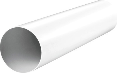 Воздуховод жесткий Семь ветров ПВХ круглый 150мм / 3015 (1.5м)