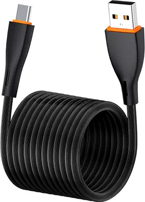 Кабель EOFE USB-A to Type-C / EOF-AC21-BK (1м, черный)