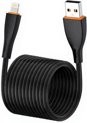 Кабель EOFE USB-A to Lightning / EOF-AL21-BK (1м, черный)