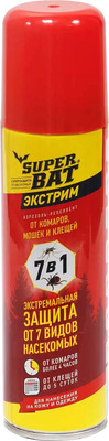 Спрей от насекомых Наповал Super Bat Экстрим 7 в 1 (150мл)