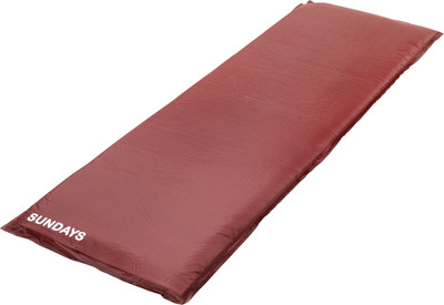 Туристический коврик Sundays Самонадувающийся ZC-SIM001-1 (5см, бордовый)