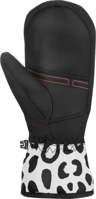 Варежки лыжные Reusch Alan Junior / 6461415-1032 (р-р 4.5, White/Grey Leopard)