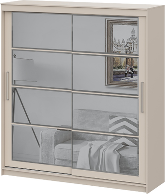 Шкаф-купе NN мебель К ШКП 3 2.0 Макс (меланж)