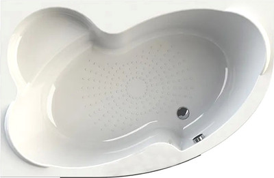 Ванна акриловая Radomir Ирма Стандарт 149x96 с полотенцедержателем / 2-79-2-1-0-216 (с гидромассажем, левый)