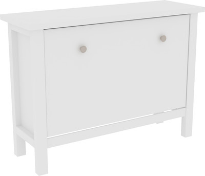 Тумба для обуви ММЦ Кантри 01 (белый лак)