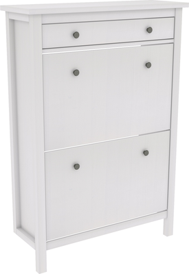 Тумба для обуви ММЦ Кантри 03 (белый лак)