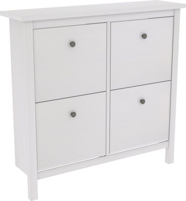 Тумба для обуви ММЦ Кантри 04 (белый лак)