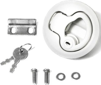 Ручка для лодки Ho Star Limited Потайная sf31110-2 (с замком, белый)