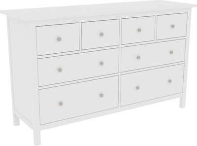 Комод ММЦ Кантри 08 (белый лак)