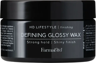 Воск для укладки волос Farmavita HD Life Style сильной фиксации (100мл)