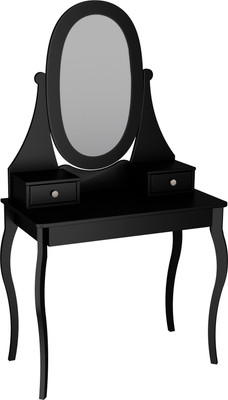 Туалетный столик ММЦ Кантри 95 (блэк)